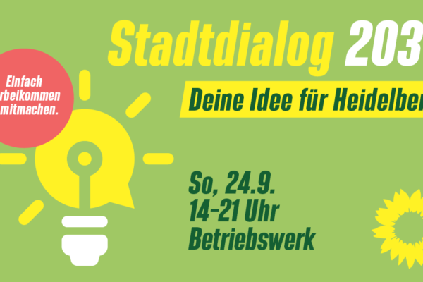 Stadtdialog 2030: Deine Idee für Heidelberg!