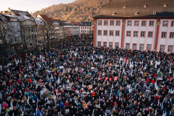Gemeinsam für die Demokratie in Heidelberg!