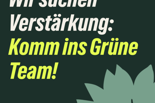 Gesucht: Praktikant*in für den Landtagswahlkampf 2026